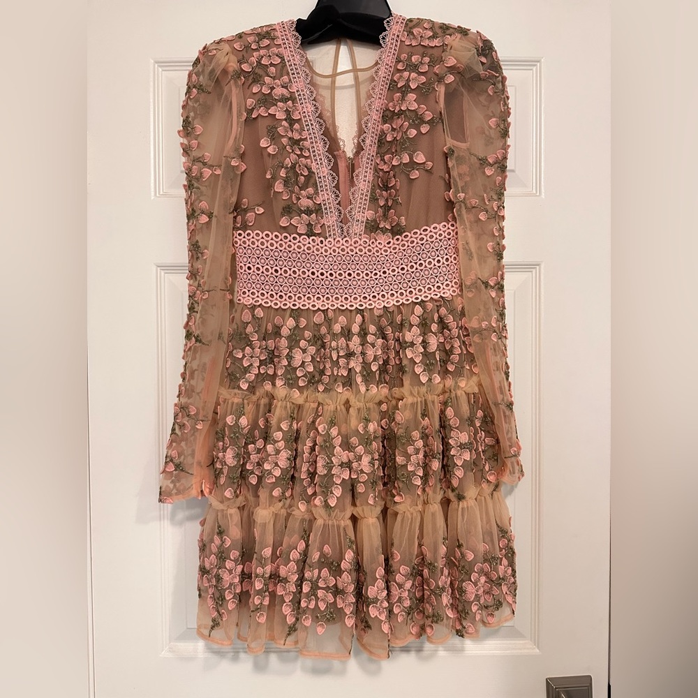 Megan Mini Dress in Rose
Bronx and Banco
